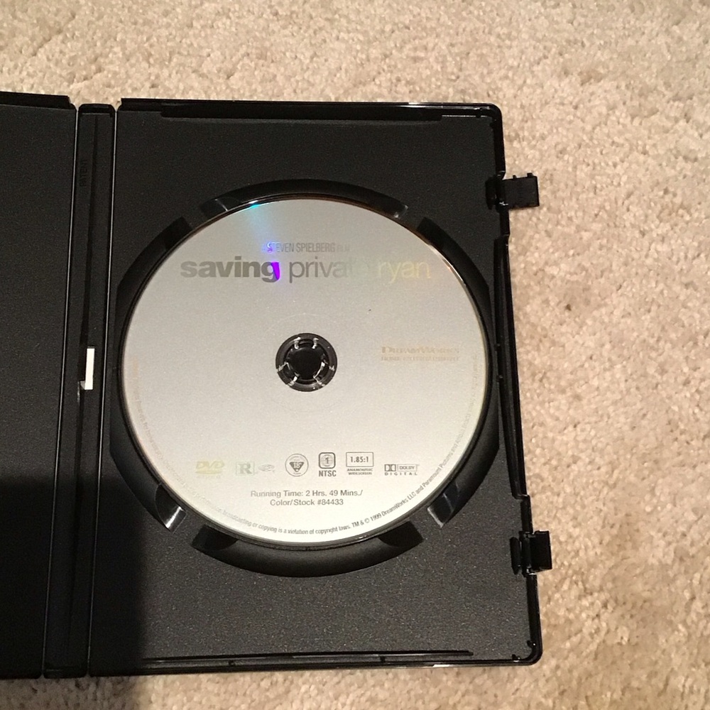 Gold DVD Case - Saving Private Ryan - 5 for $5 - Picture 5 of 6